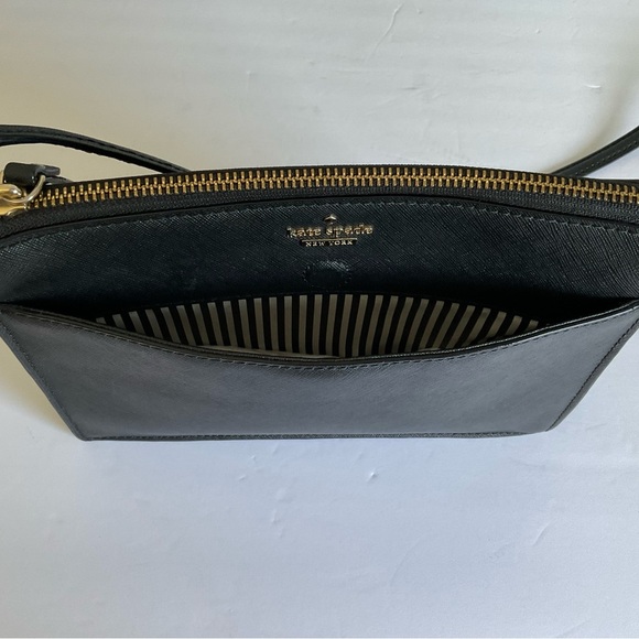 Kate Spade Black Crossbody Bag with Textured Finish - Picture 2 of 9